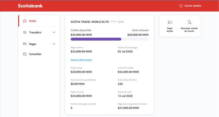 ScotiaWeb's renewed Product Detail Template